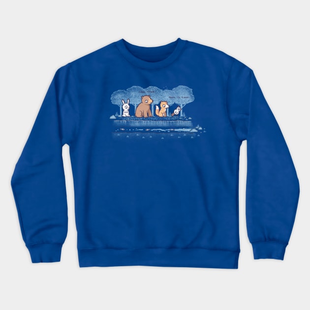 laggy stream Crewneck Sweatshirt by Randyotter